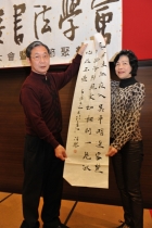 隨老師學習書法五年的學員