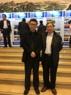 老師與中國書協副主席王丹老師合照