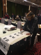 大家正在即席揮毫